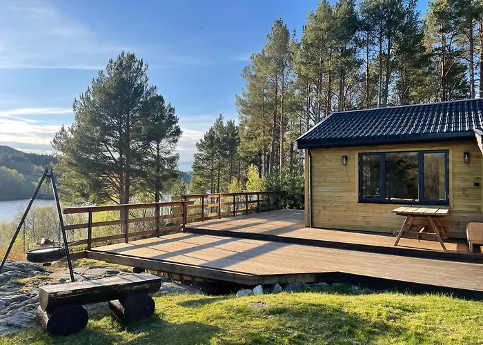 A By The Forest With A Sea View ! Dom wakacyjny Sofstad